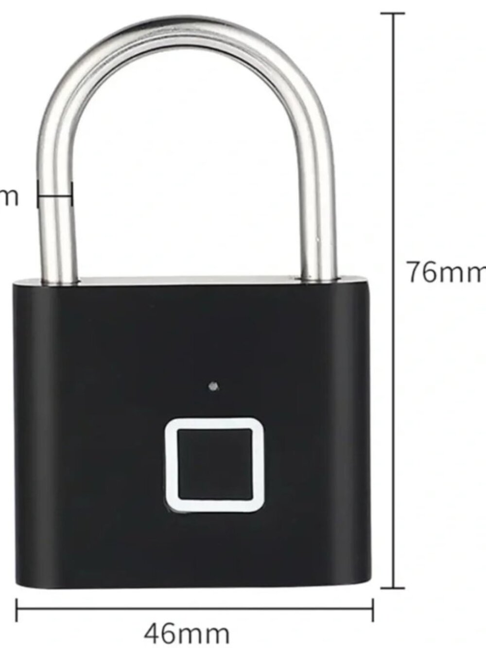 Fingerprint Padlock Keyless USB Fingerprint Lock NIB - Picture 3 of 3